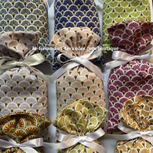 Fleurs de Lavande : Sachets de taille moyenne Collection Indiennes Orientales Coton Oeko-tex